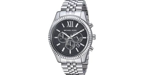 michael kors mk 8602|Michael Kors lexington chronograph watch.